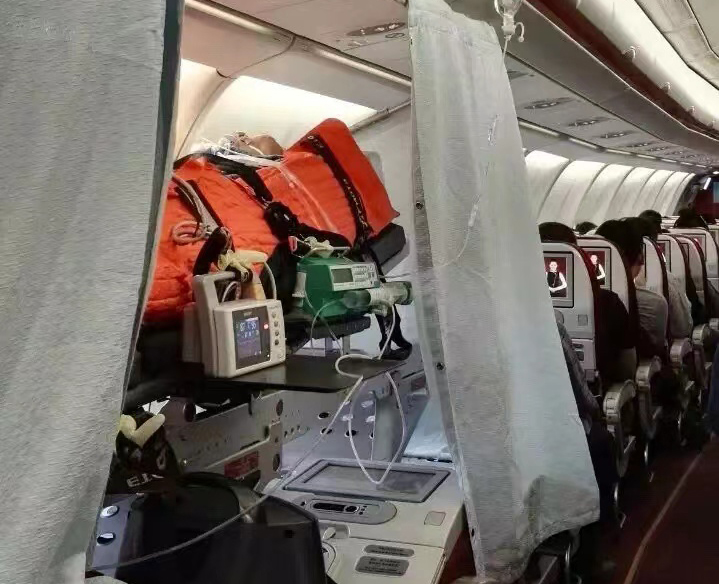 乐昌市跨国医疗包机、航空担架